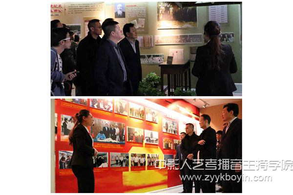 臺南藝術(shù)大學(xué)音樂學(xué)院院長鄭德淵一行參觀校史館