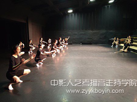 中戲學生訓練現場