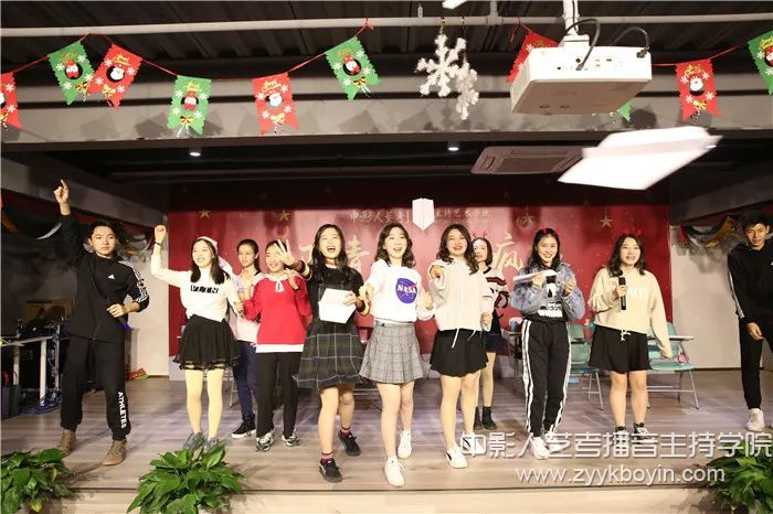 中影人藝考播音主持培訓班學員
